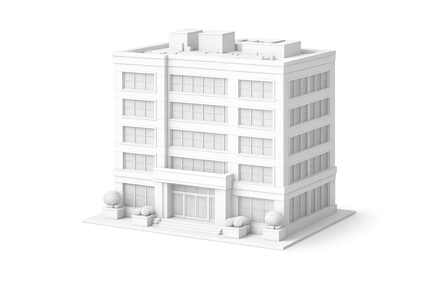 Office building representing institutional clients